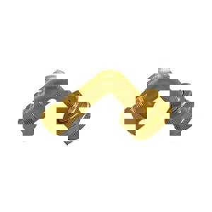 3/4 x 3/8 in. FGHT x OD Compression 90 Degree Brass Reducing Elbow